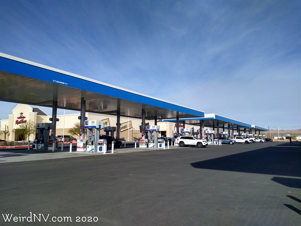 World's Largest Chevron Weird California