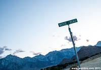 movie road sign