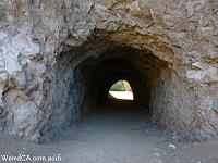 Looking through Bronson Cave