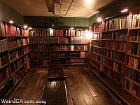 Books are even stored in an old vault
