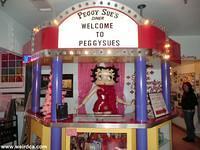 Betty Boop greets you at Peggy Sue