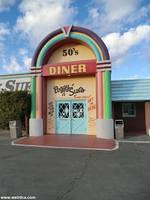 Front entrance of the Diner