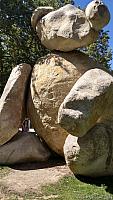 Giant Rock Teddy Bear