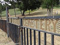 Behind these gates lies Adelaida Cemetery