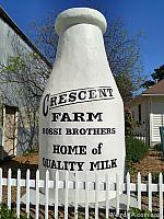 Giant Milk Bottle in Templeton