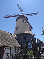Solvang has several windmills scattered throughout town!