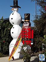 Snowman and Toy Soldier
