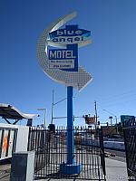 Blue Angel Motel Sign