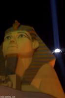 The Sphinx and Beam of the Luxor Hotel