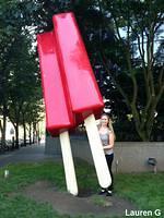 Giant Red Popsicle