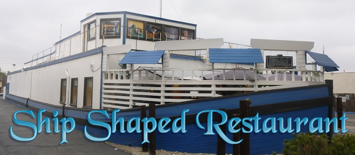 Ship Shaped Sushi Restaurant