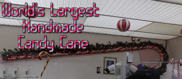 World's Largest Handmade Candy Cane