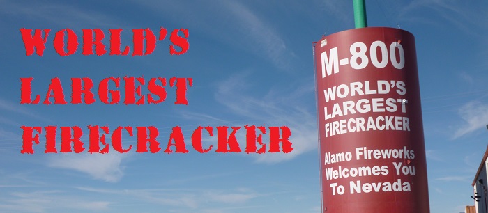 World's Largest Firecracker