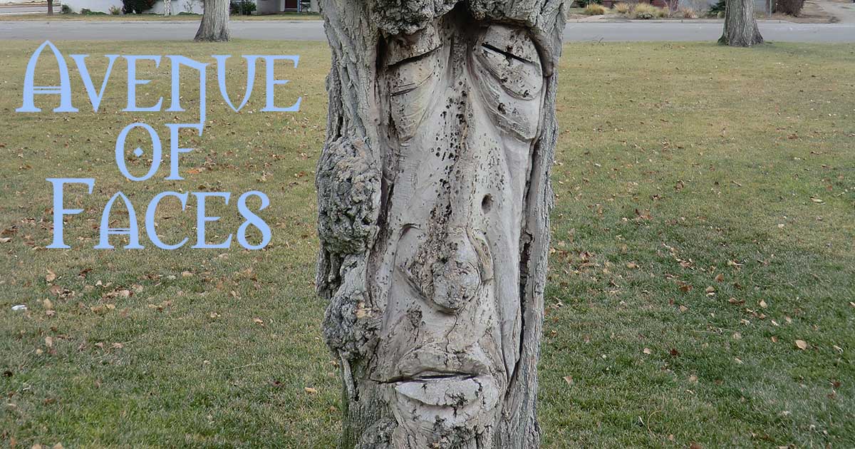 Avenue of Faces - Weird California