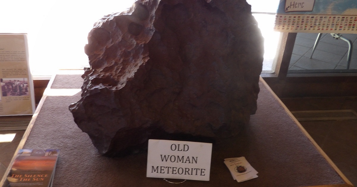 Old Woman Meteorite - Weird California
